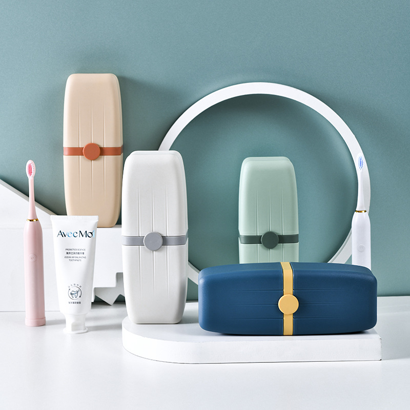storage box tooth set box portable toothbrush case travel cup gargle cup toothbrush cup toothbrush toothpaste