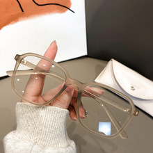 安科大框近视眼镜女可配度数韩版潮网红款素颜大脸显瘦眼镜架188