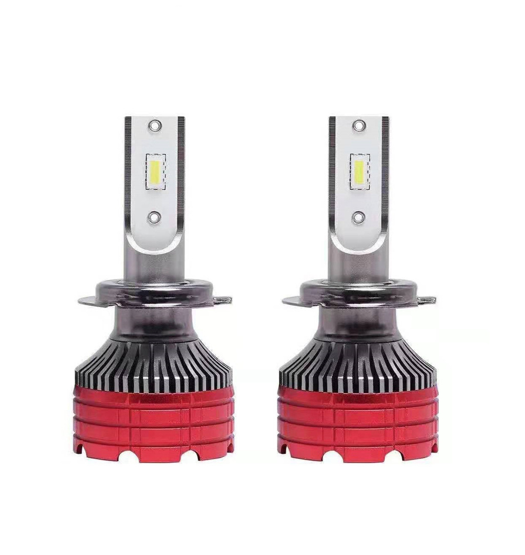 大货车专用led大灯 24v大车卡车60w超亮led前大灯灯泡h1 h7 h4 y8