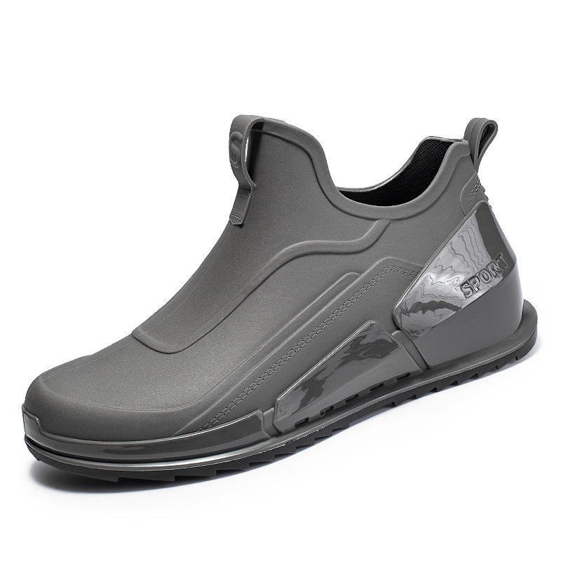 Outdoor Short Tube Fashion Waterproof Rain Shoes