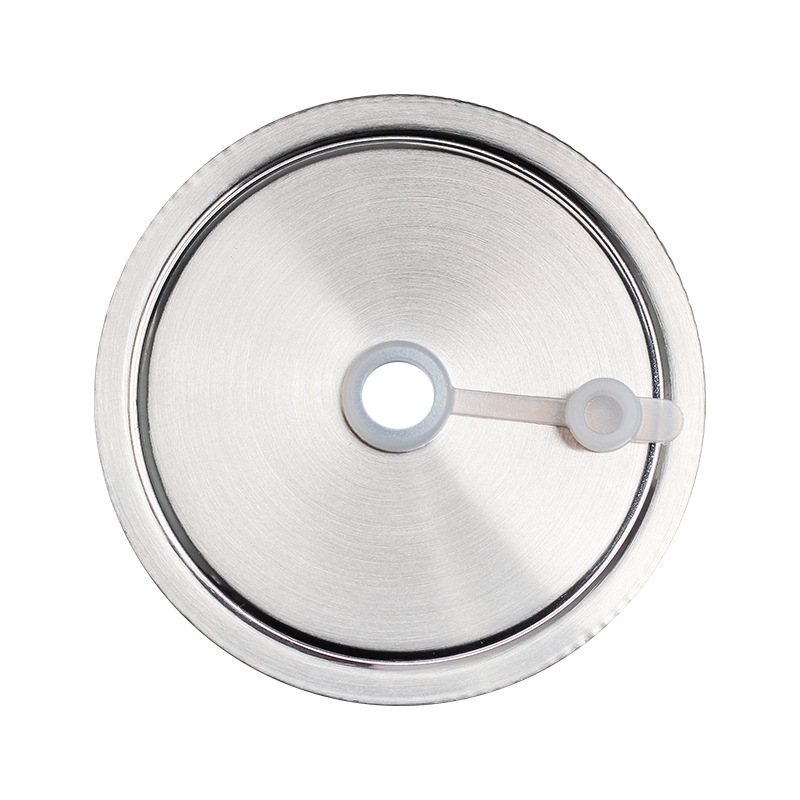 公鸡杯盖子单卖柠檬金属梅森不锈钢有孔杯盖马口铁杯盖直径cm带孔