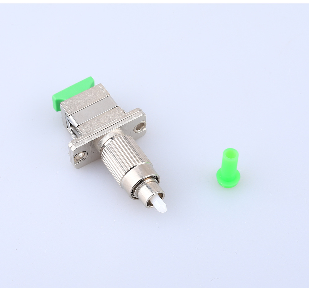 fc公-sc母apc转换头光纤跳线单模对接光功率计红光笔适配器电信级