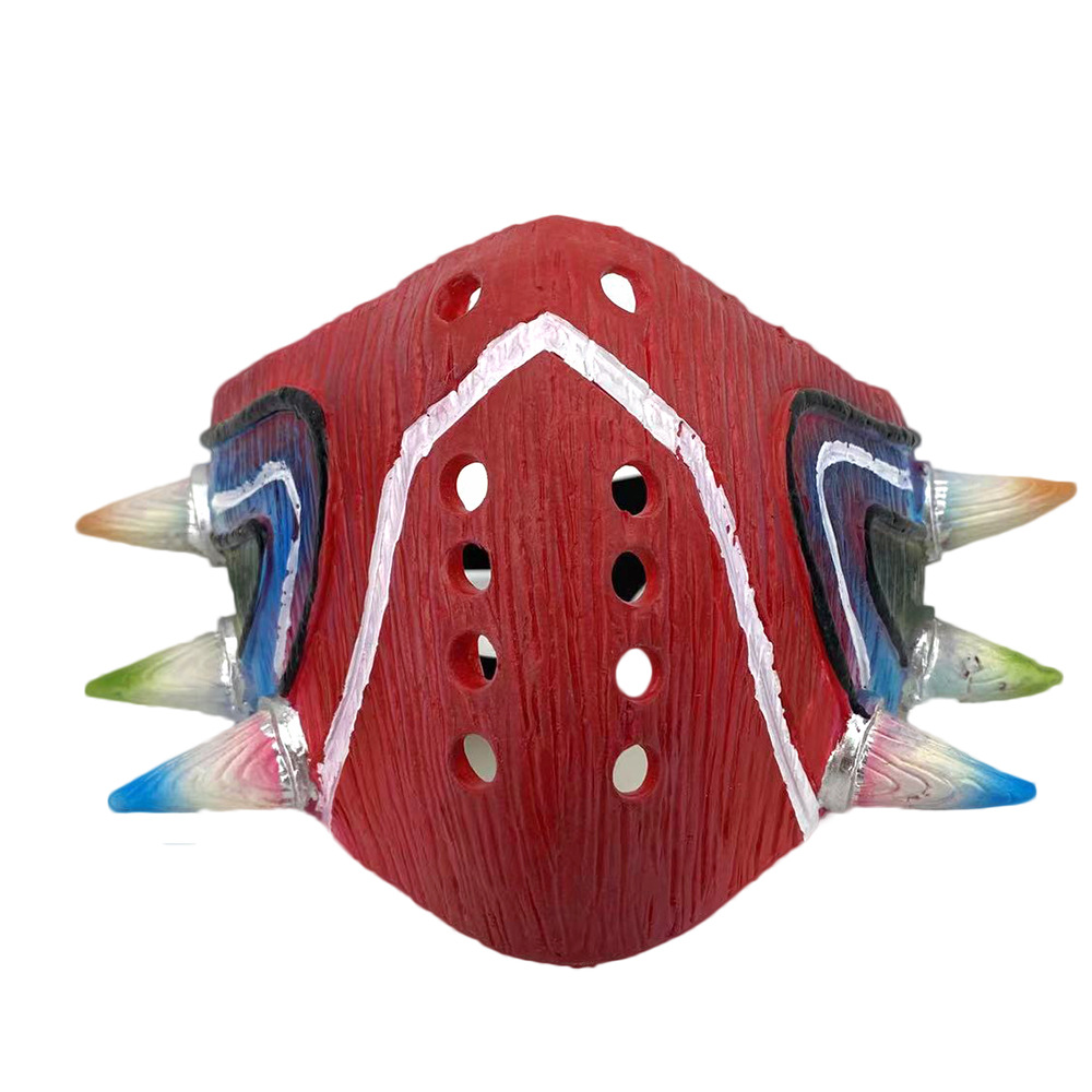 亚马逊热销款梅祖拉面具 塞尔达传说游戏周边乳胶口罩半脸面具