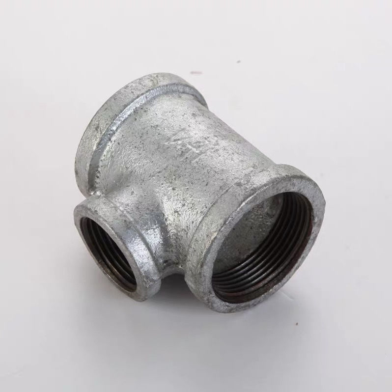 玛钢镀锌丝内扣丝口t型内丝变径中小三通消防管配件dn25*15 20*15