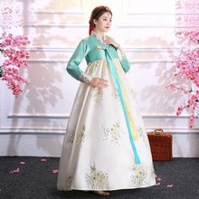新款韩国古装传统韩服女宫廷礼服大长今改良朝鲜服装舞蹈表演出服