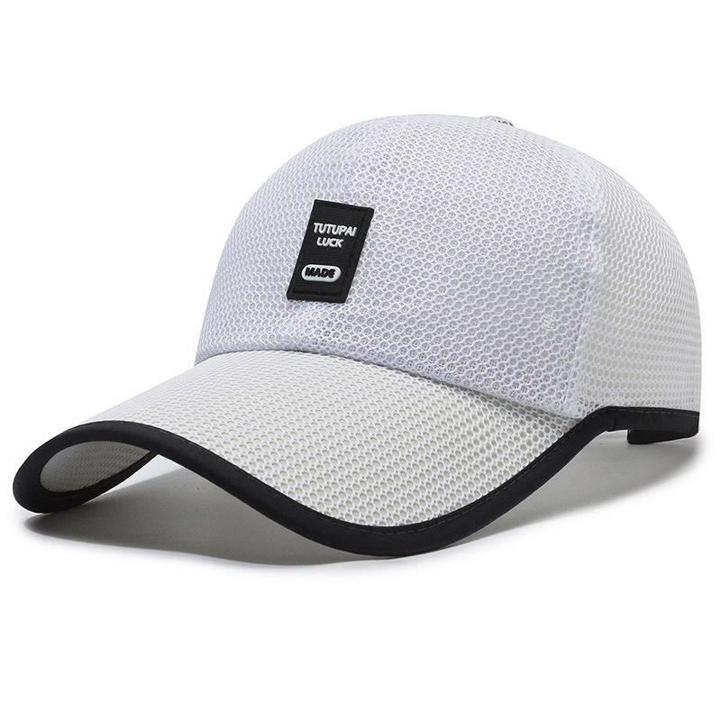 Hat Men's Summer Peaked Cap Outdoor Sun Protection Sun Hat Men's Breathable Cool Sun Hat Sunhat for Fishing Baseball Cap