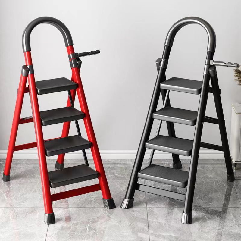 9成交8个工厂直供梯子家用人字梯室内多功能便携登高扶梯碳钢轻便伸缩