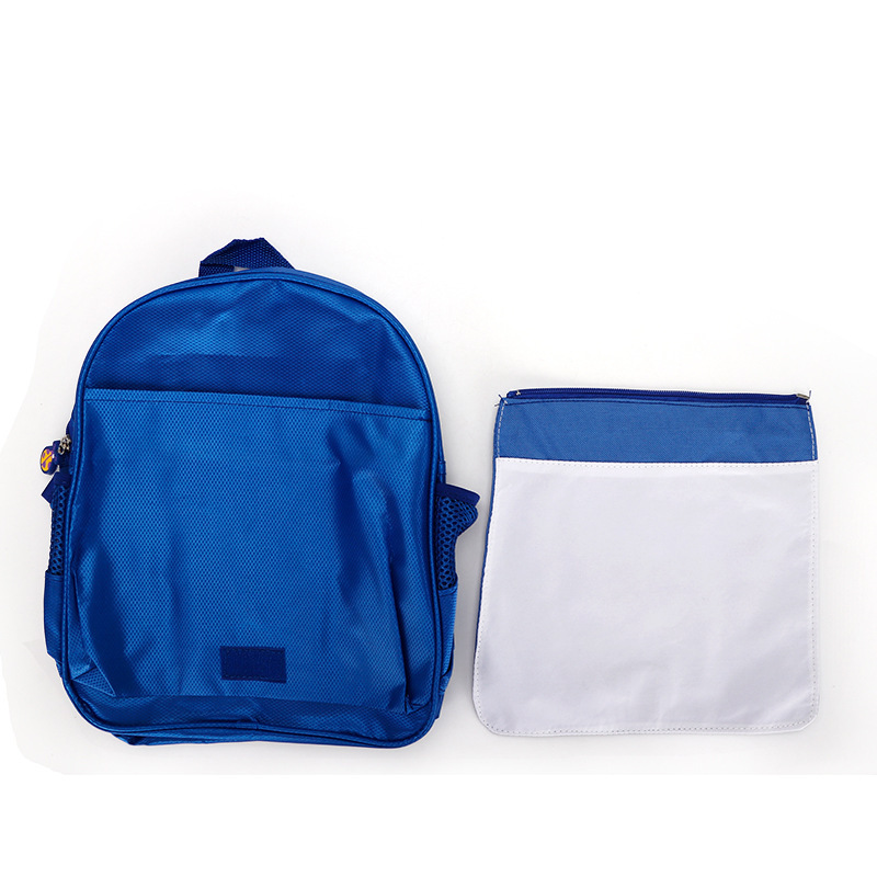 Thermal Transfer Blank School Bag DIY Kindergarten Backpack Sublimation Coating Children Student School Bag Wholesale