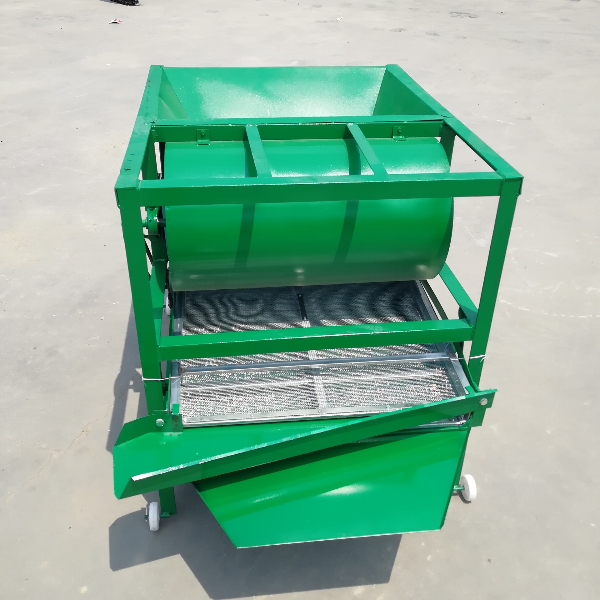 家用粮食除杂机 圣鲁牌多用途水稻谷物筛选机