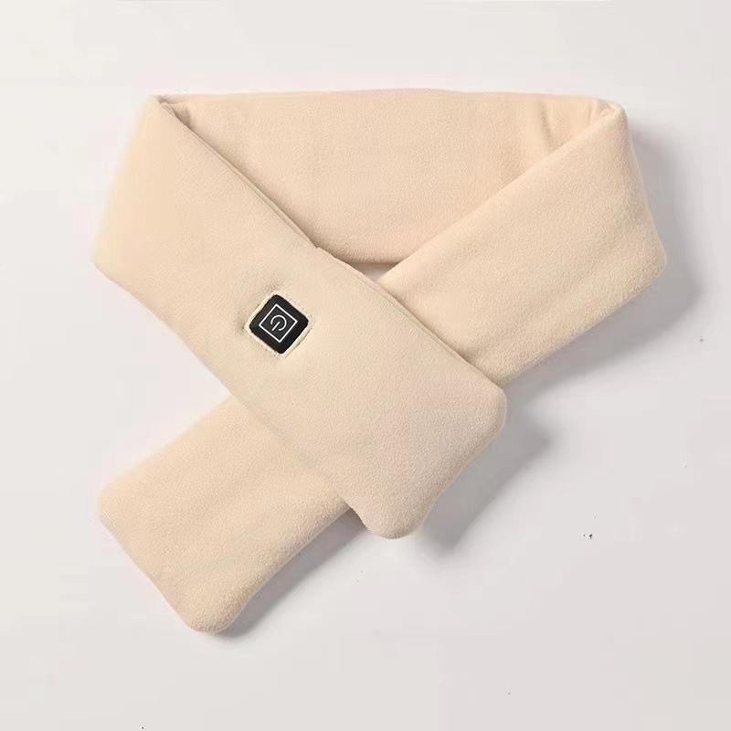 Winter New Smart Heating Scarf Electric Heating Scarf USB Charging Men and Women Warm Neck Protection Scarf Cold-Proof Gift