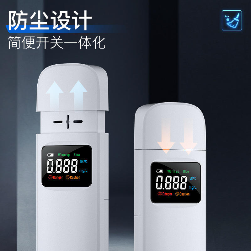 New Alcohol Tester Portable Household Drunk Driving Test Breath Alcohol Tester Available in Japan