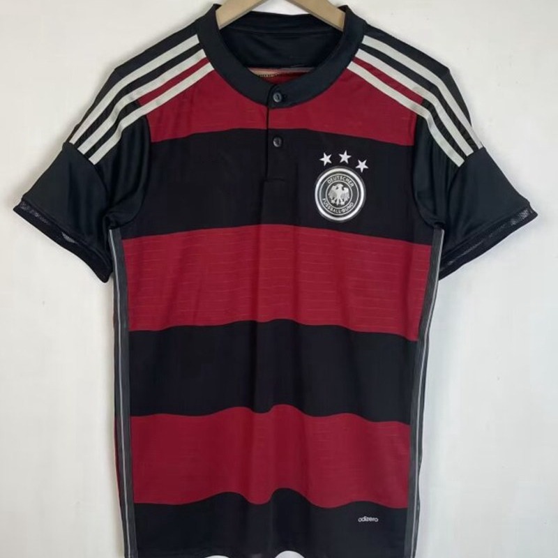 2014德国队客场复古足球衣13号穆勒拉姆7号小猪11号克洛泽球衣