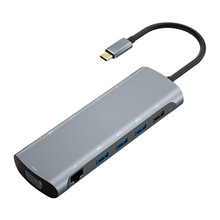 Type-C转HDMI PD USB 3.0拓展坞多接口HUB集线器VGA千兆扩展坞4K