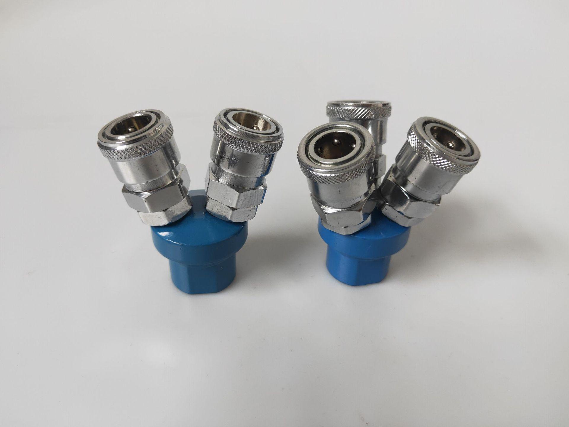 华荣气动工具供应日式快速接头.日式圆二通圆三通接头1/4