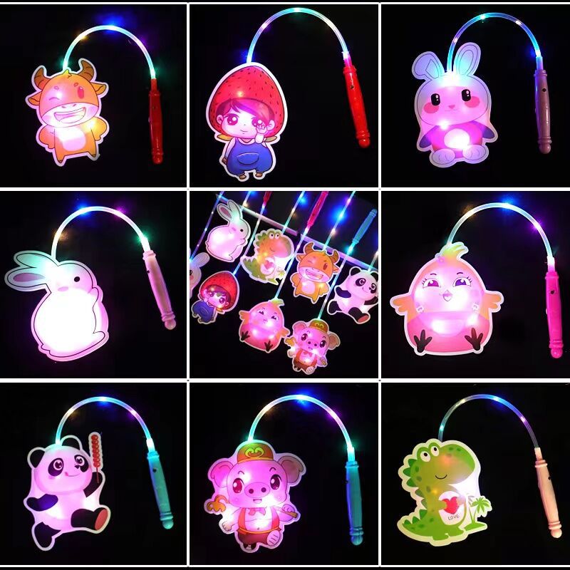 New Light-Emitting Portable Doll Star Sky Ball Colorful Flash Princess Doll Children's Lantern Light-Emitting Toy Mid-Autumn Festival