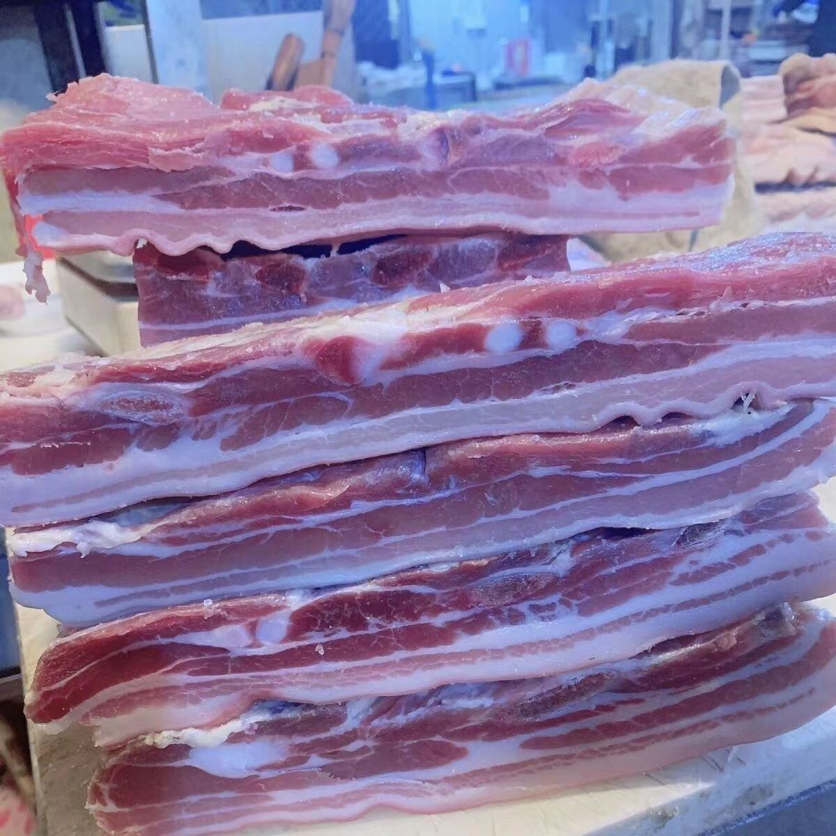 江苏咸肉五花肉家乡咸肉腌制咸后腿肉刀板香非风干腊肉腌笃鲜菜饭