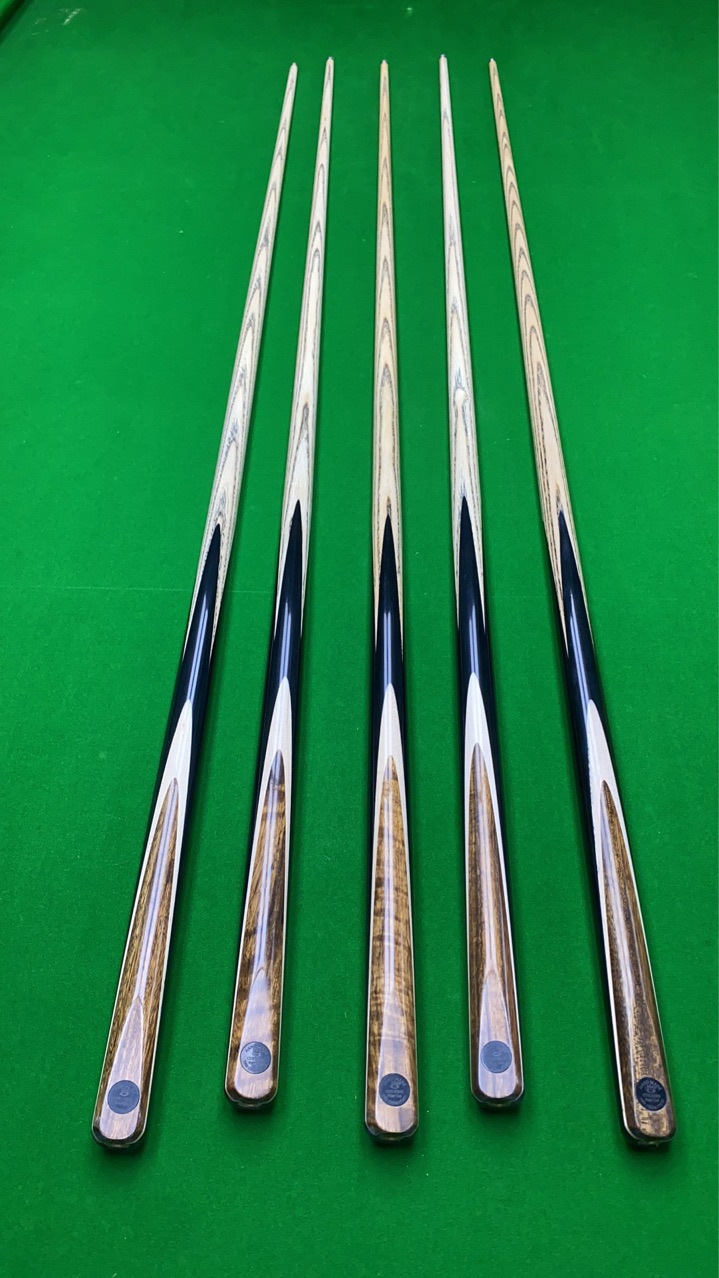 o·min奥秘斩星斯诺克通杆加长把小头美式台球单支球杆手工台球杆