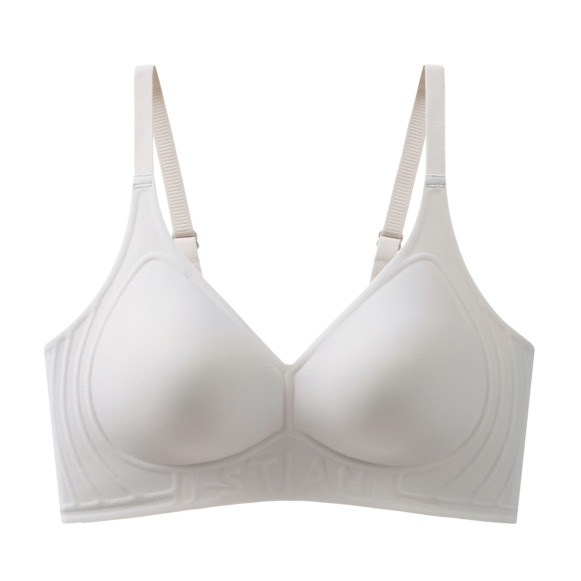 Seamless Nude Feel Lifting Fixed Cup Small Breast Push up Underwear Anti-Sagging Wireless Bra Female Soft Support Breast Holding