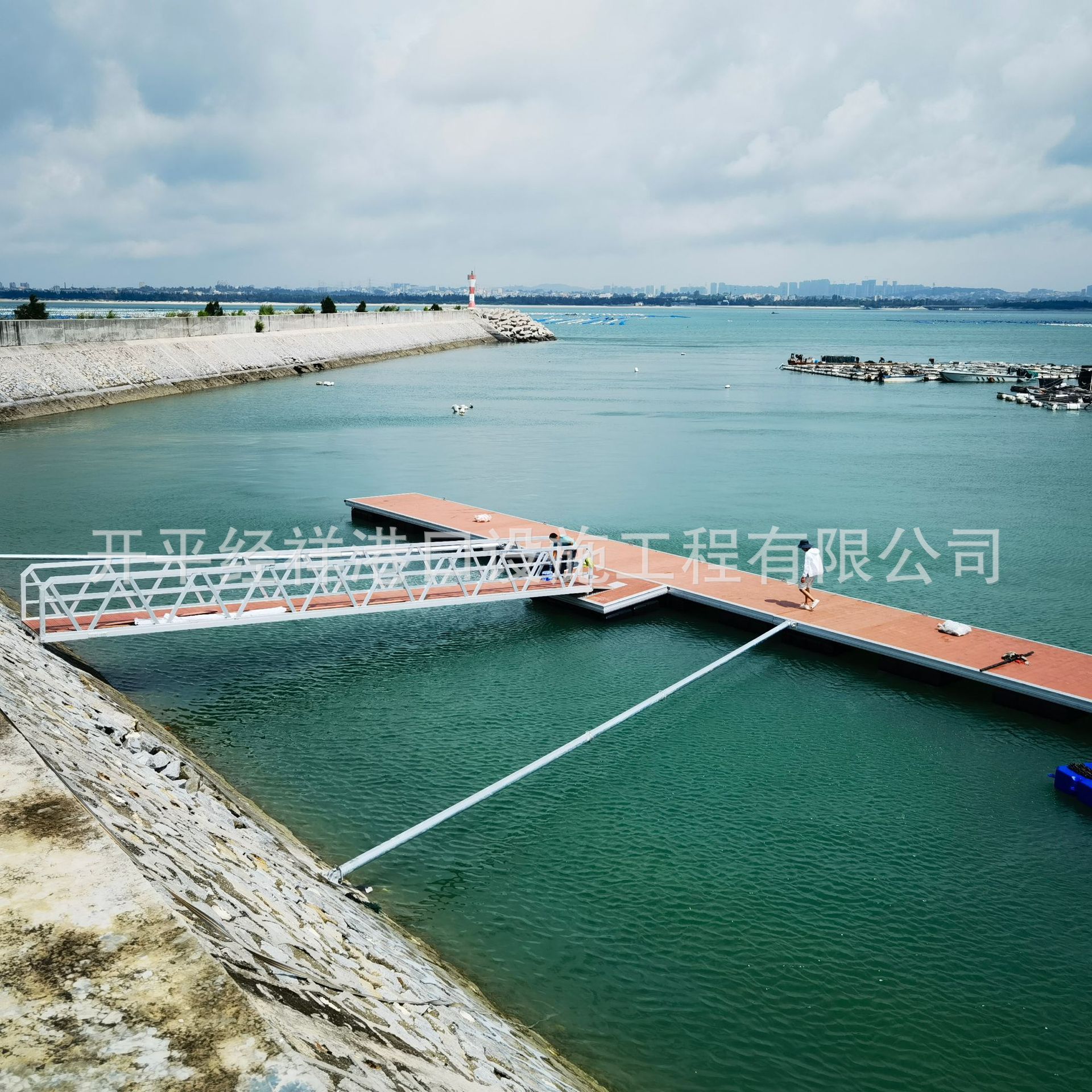 海用t6061浮箱铝合金码头游艇俱乐部大船艇泊位避风港码头户外