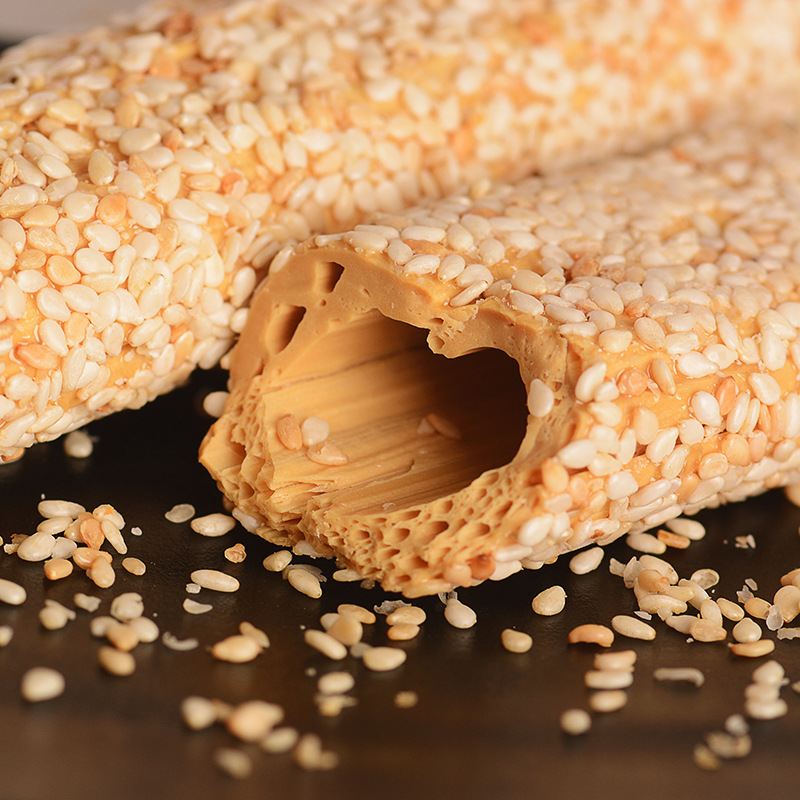 3斤包邮农家制作香酥麦芽糖麻糖棍空心酥糖芝麻杆灶糖棒棒糖零食