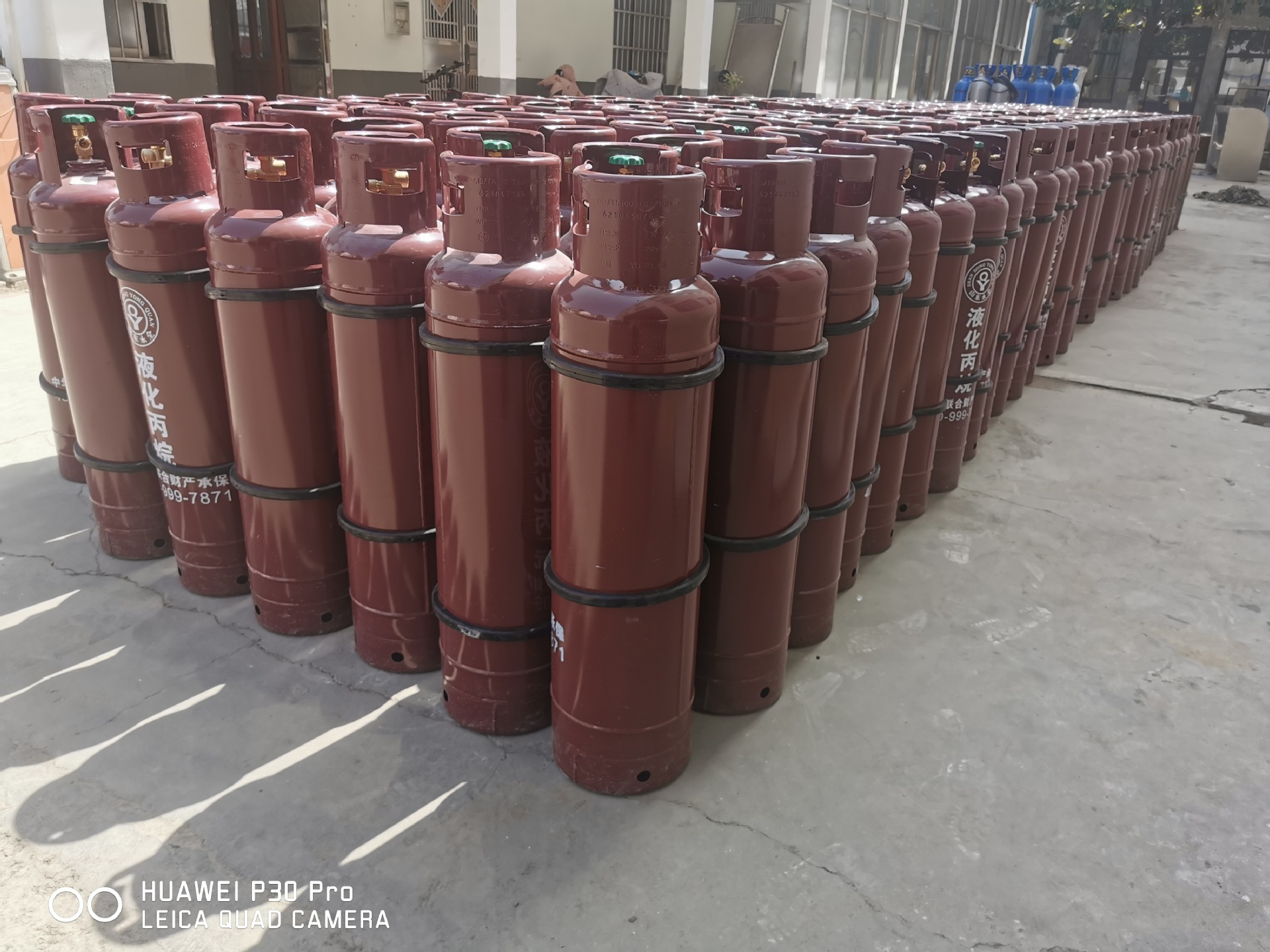 丙烷钢瓶 永全厂家批 焊接钢瓶 15公斤 30公斤 50公斤 带护罩