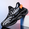 fluorescence Coconut new pattern spring and autumn fashion ventilation Men's Shoes Trend luminescence leisure time motion shoes