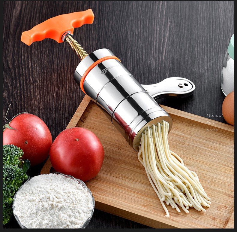 面条机饸饹机家用小型手动饸烙络神器莜面工具多功能不锈钢压面机