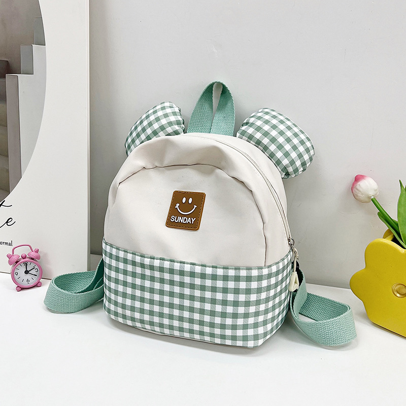 Children's Trendy Backpack Summer New Outing Boys Girl Backpack Primary School Kindergarten Campus Small Bookbag