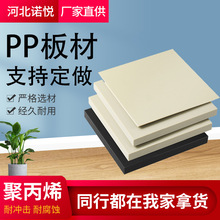 供应聚丙烯板PP板材工程阻燃PP板耐磨耐酸碱板自润滑PP板煤仓衬板