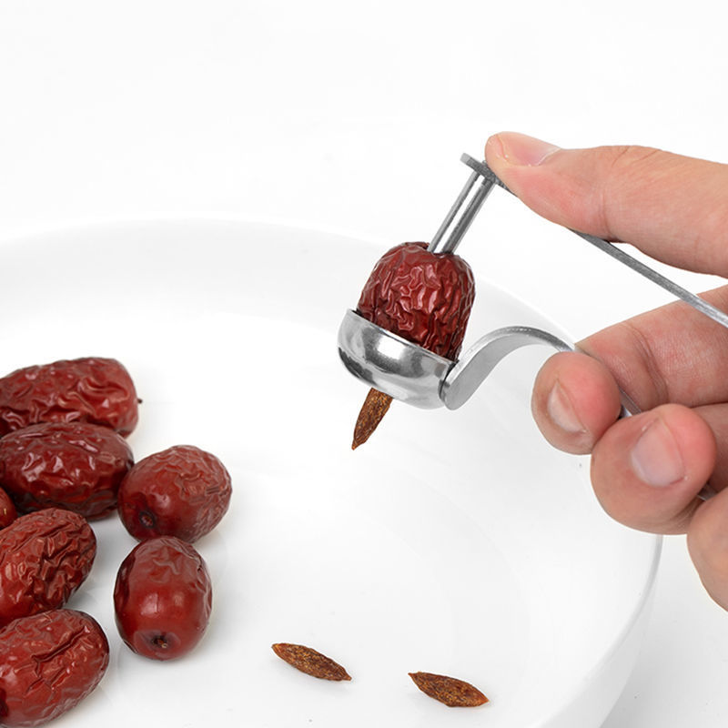 红枣去核器新款山楂枣子取枣核去心枣核家用小工具亚马逊一件批发