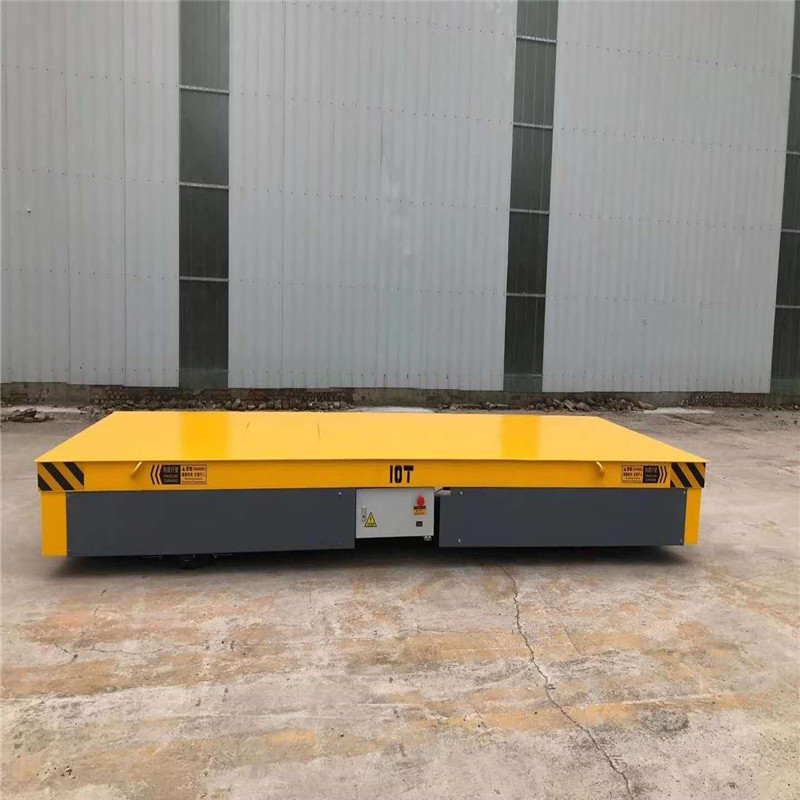 供应3吨电动无轨旋转地平车 可加工定制5/10吨轨道蓄电池地平车