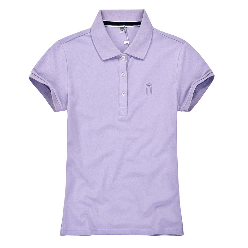 Summer Polo Shirt Women's T-shirt Short Sleeve Women's Slim Fit Slimming Business Clothes Tooling Business Shirt 2023 New Business