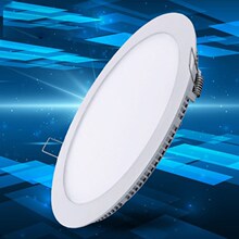 1X ltra Thin Led Panel Downlight 3w 6w 9w 12w 15w 18w LED跨