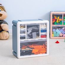 乐高收纳盒lego分类盒子装玩具积木小颗粒零件分格抽屉储物整理箱