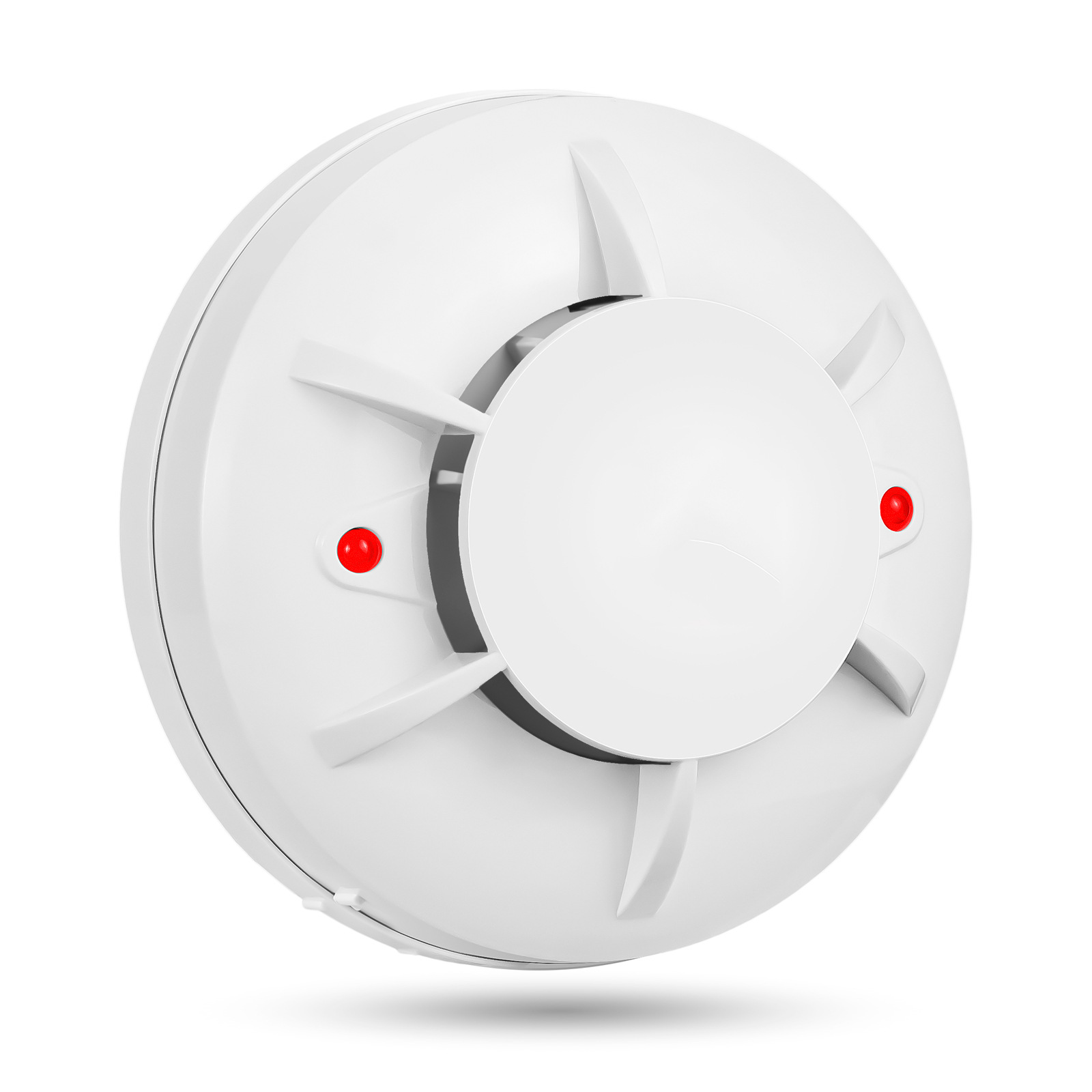 工厂批发ce rohs火灾报警系统常规2线热探测器温感报警器火灾报警