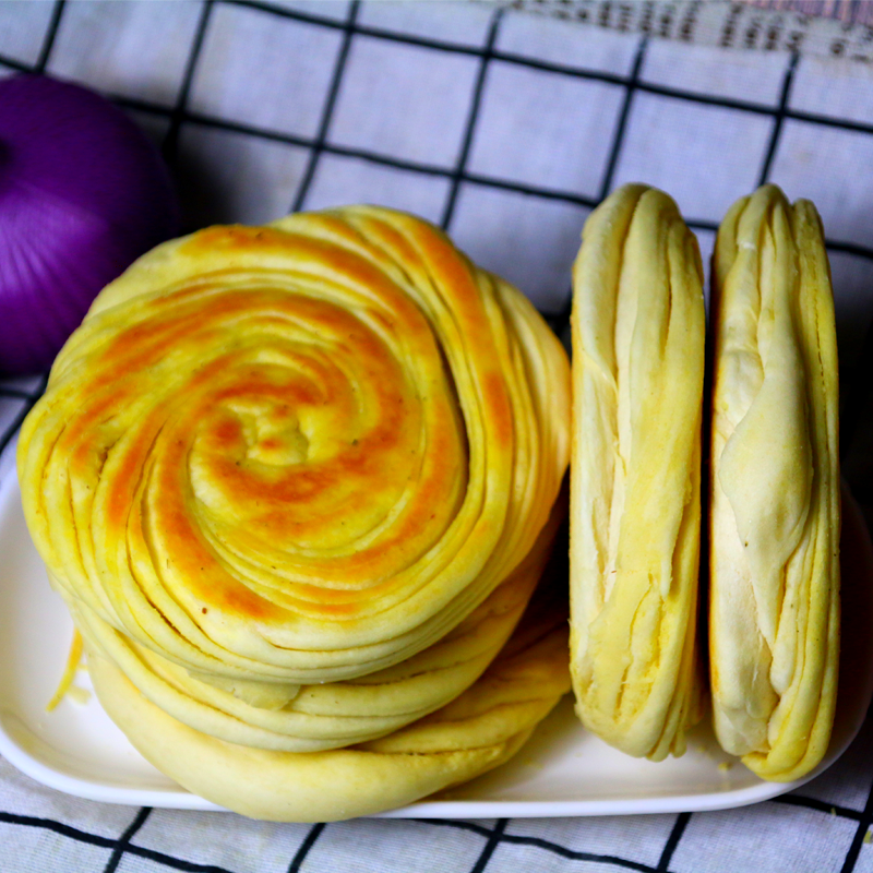 甘肃特产西北美食小吃葱油饼酥皮手工早餐糕点5个装糖酥饼-阿里巴巴