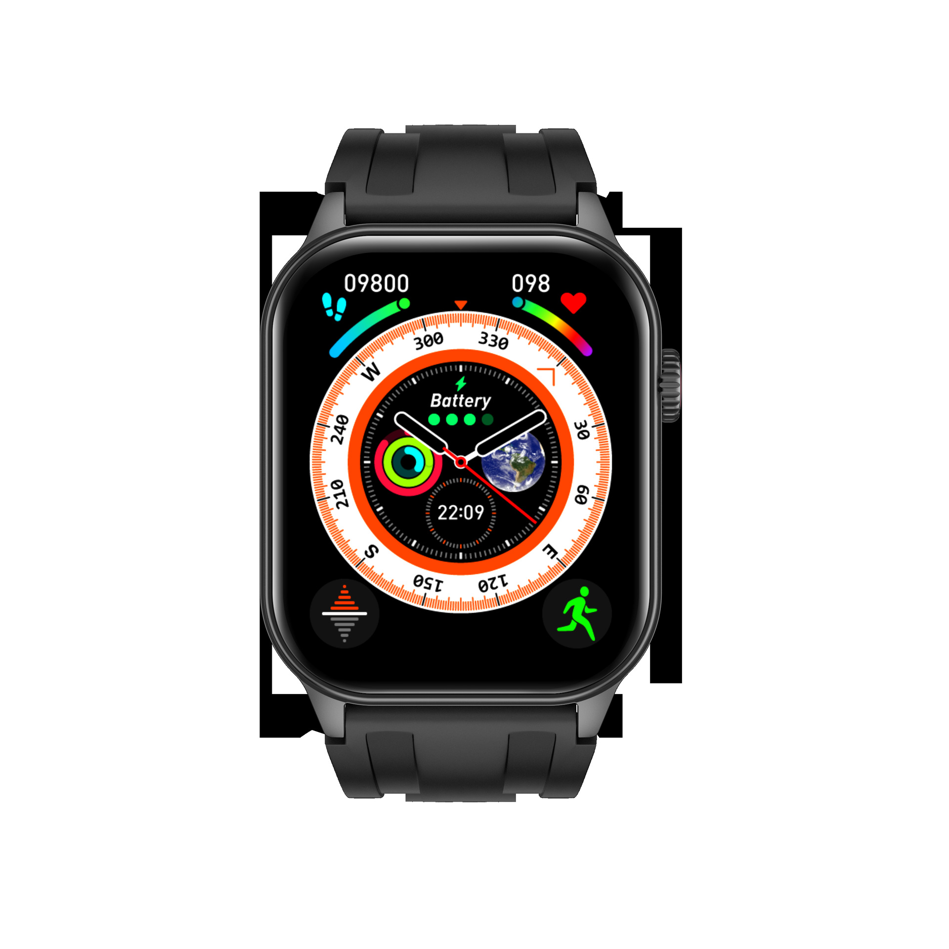 跨境外贸智能手表4g蜂窝版全网通插卡华强北运动健康监测多功能