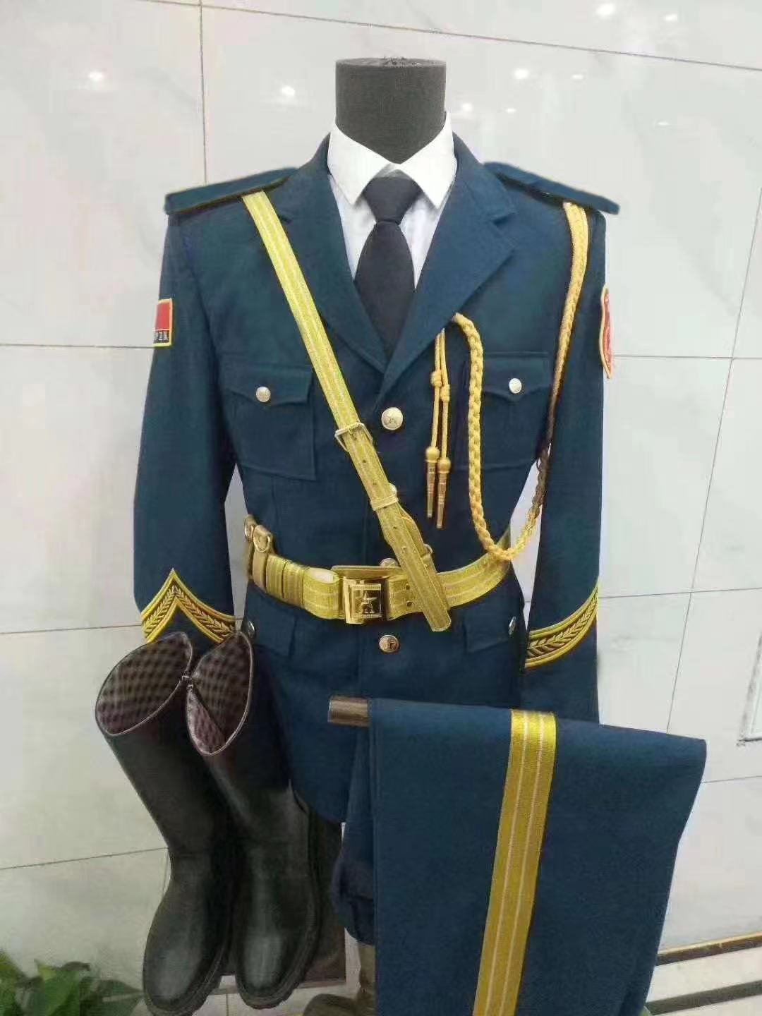 新款仪仗队礼宾服班升旗手服装护卫队护旗手升旗仪式服装
