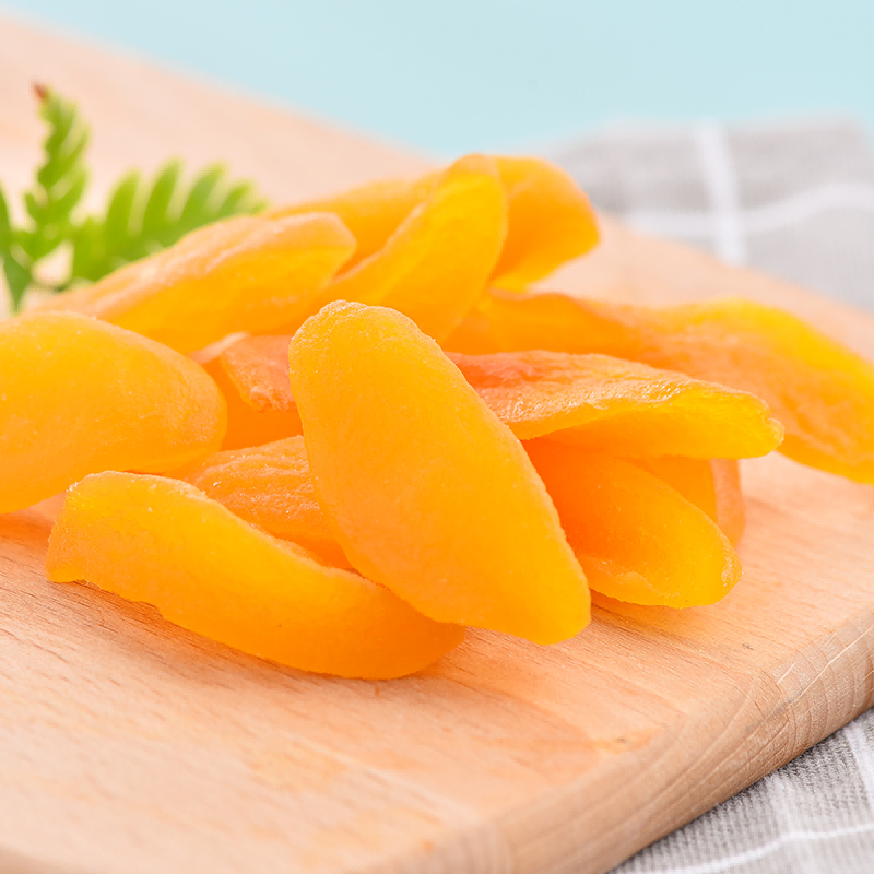 黄桃干500g蜜饯水蜜桃子肉水果脯果干蜜饯休闲小零食网红小吃
