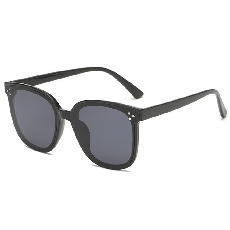 New GM Sunglasses Men's and Women's Sunglasses High-Grade Small Three-Point Black Street Shooting Fashion TikTok Same Style Sun Protection Glasses