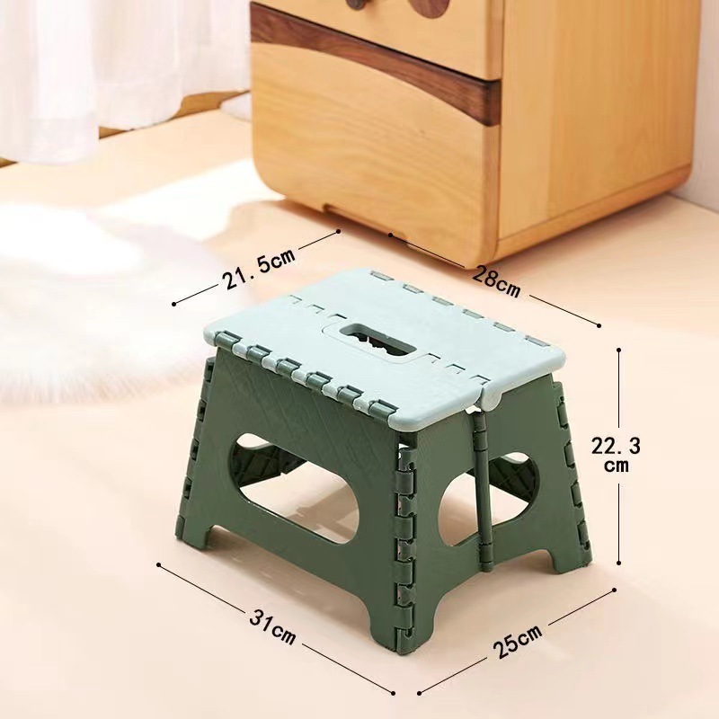 Thickened Fold Plastic Stool