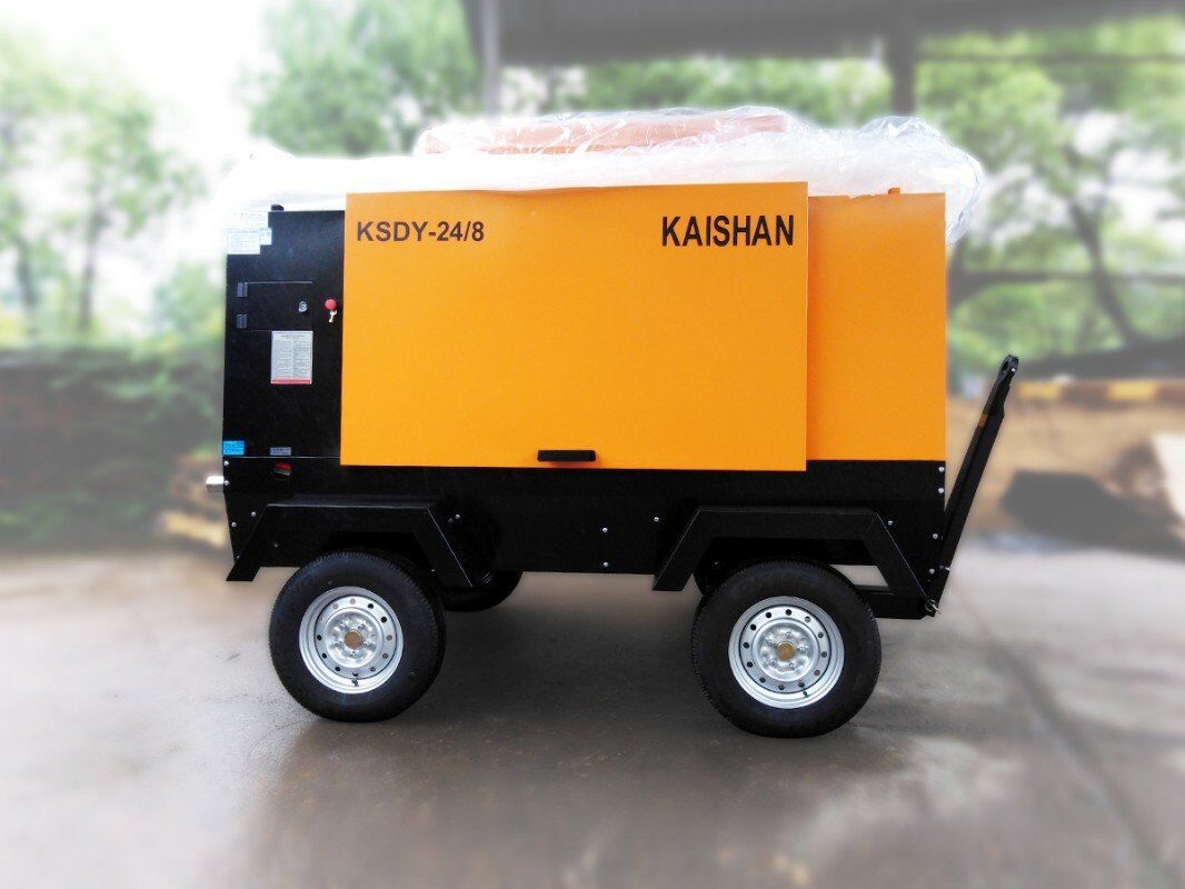 开山牌 lgcy-22/8柴油移动螺杆空压机 矿山勘察