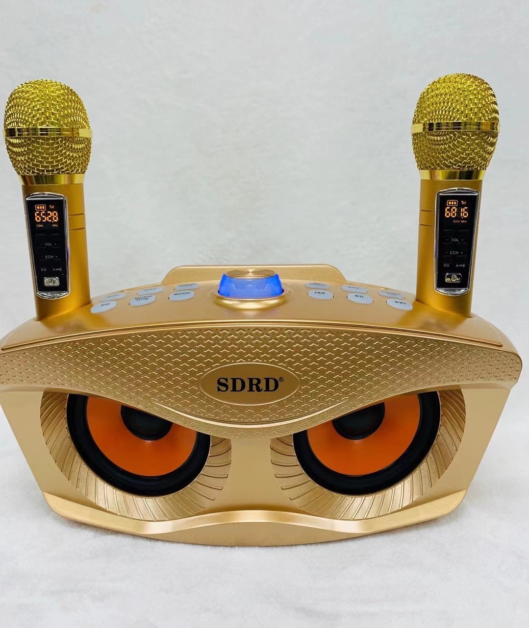 升级版猫头鹰sd306plus家庭ktv无线麦克风蓝牙音响一体机双人合唱