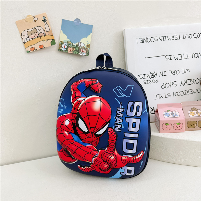 Children's Hardshell Bag New Eva Boys and Girls Cartoon Bag Kindergarten Western Style Eggshell Bag Backpack