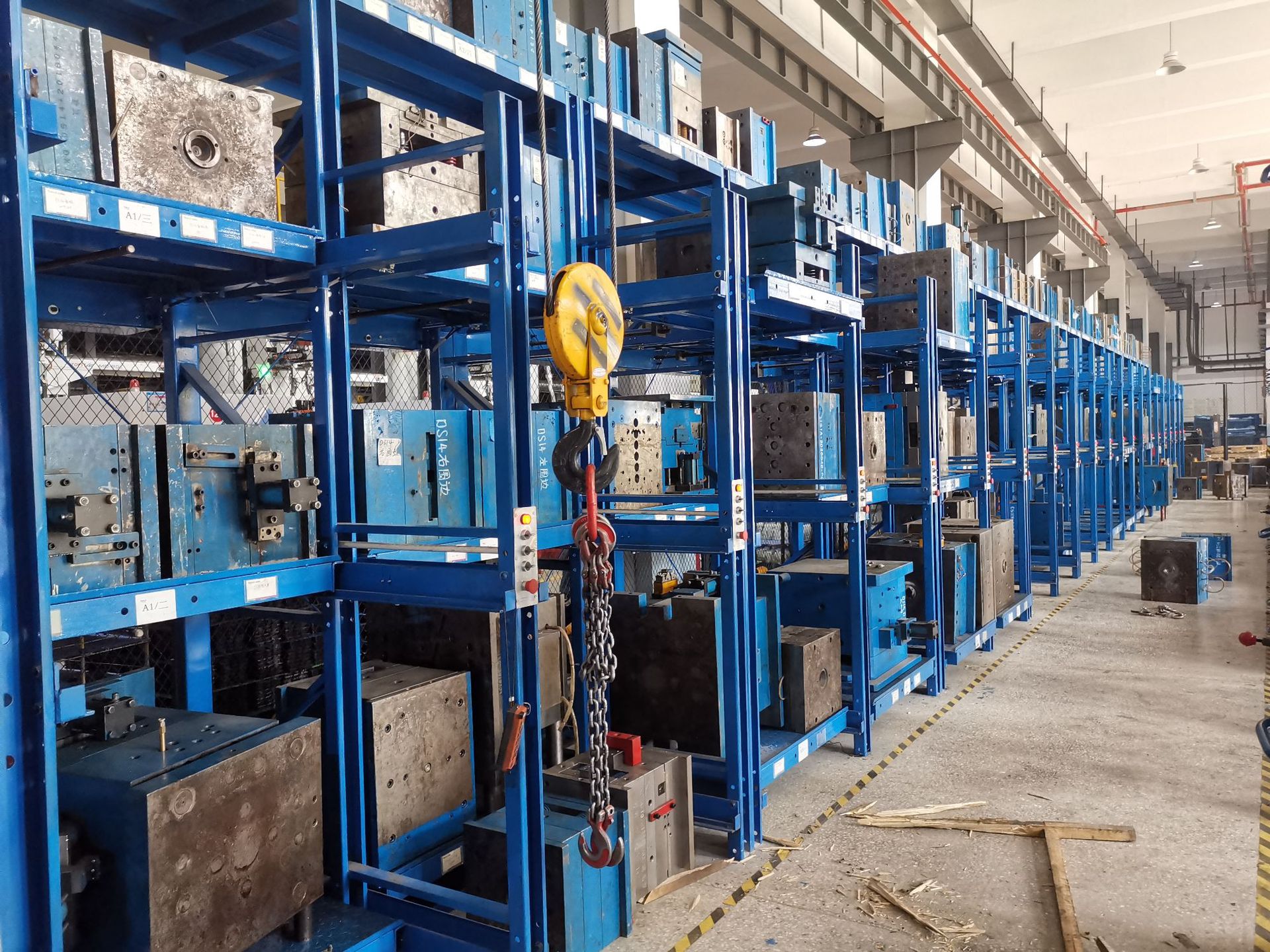 注塑模具架子定制抽拉式全开模具架存放架重型冲压货架重型模具架