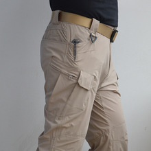 夏季速干薄款弹力X7战术裤男特种兵透气冲锋裤户外轻便耐磨长裤