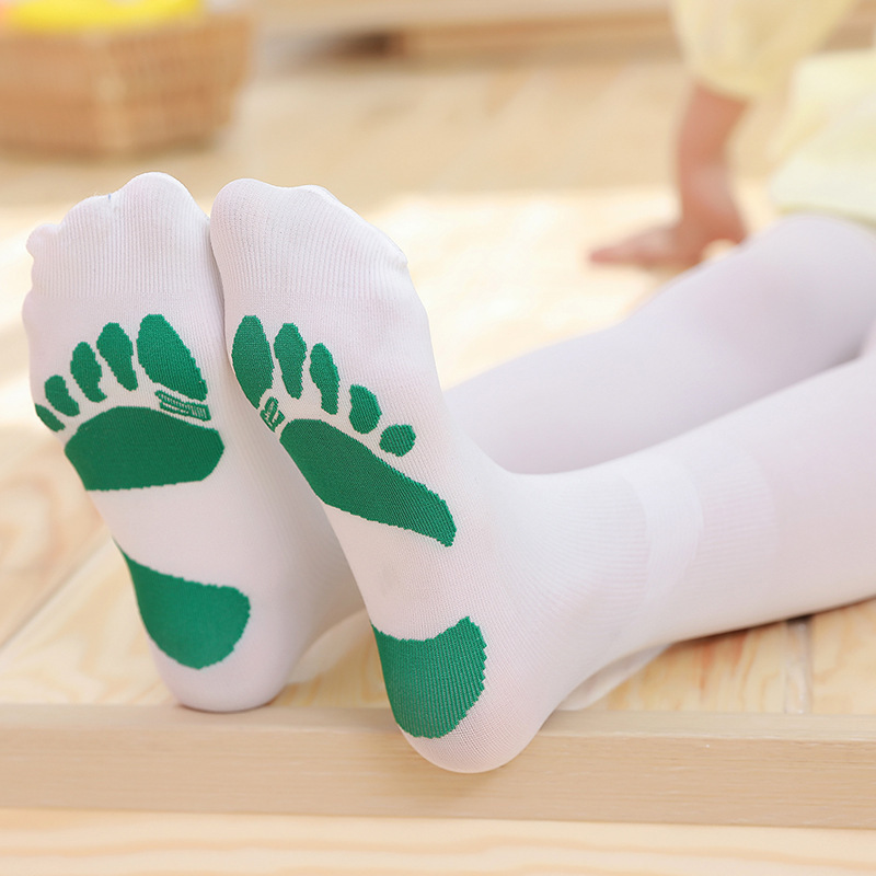 新款春夏儿童薄款天鹅绒100d脚底防滑舞蹈袜抗起球儿童跳舞连裤袜