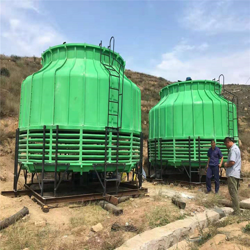 工业型玻璃钢冷却塔方形封闭式冷却水塔低噪声冷却散热塔