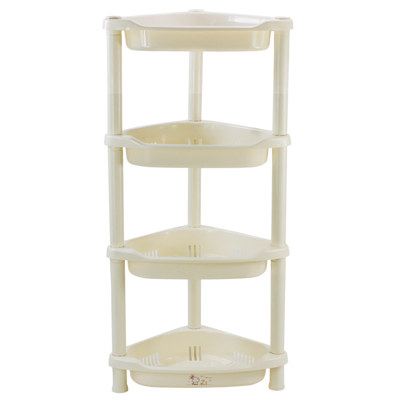 Plastic Storage Rack Triangle Tripod Bathroom Rack Kitchen Rack Multi-Layer Storage Rack Storage 0337