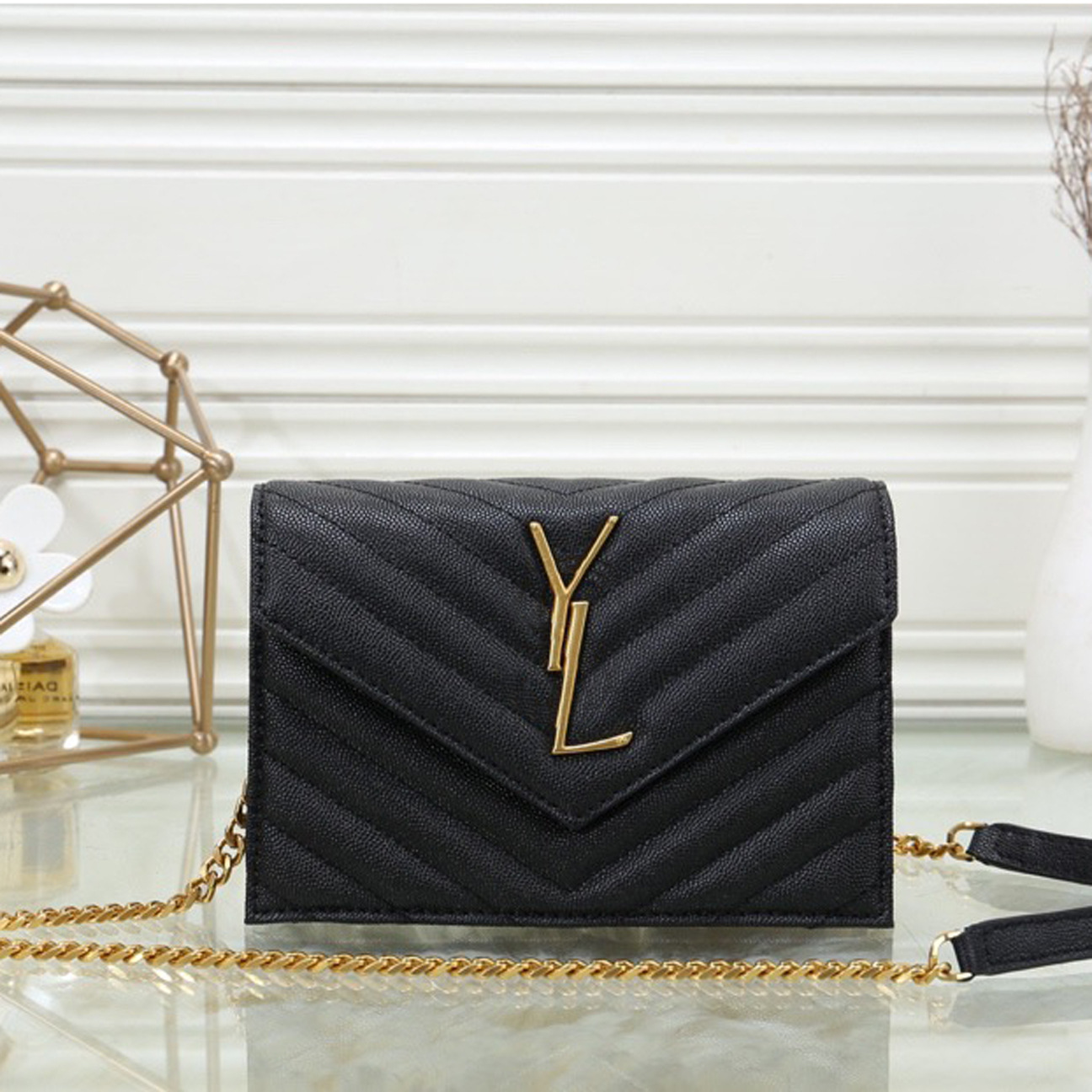 欧美跨境法国mk女士腋下包包2023新款奢侈品信封包高级单肩斜挎包